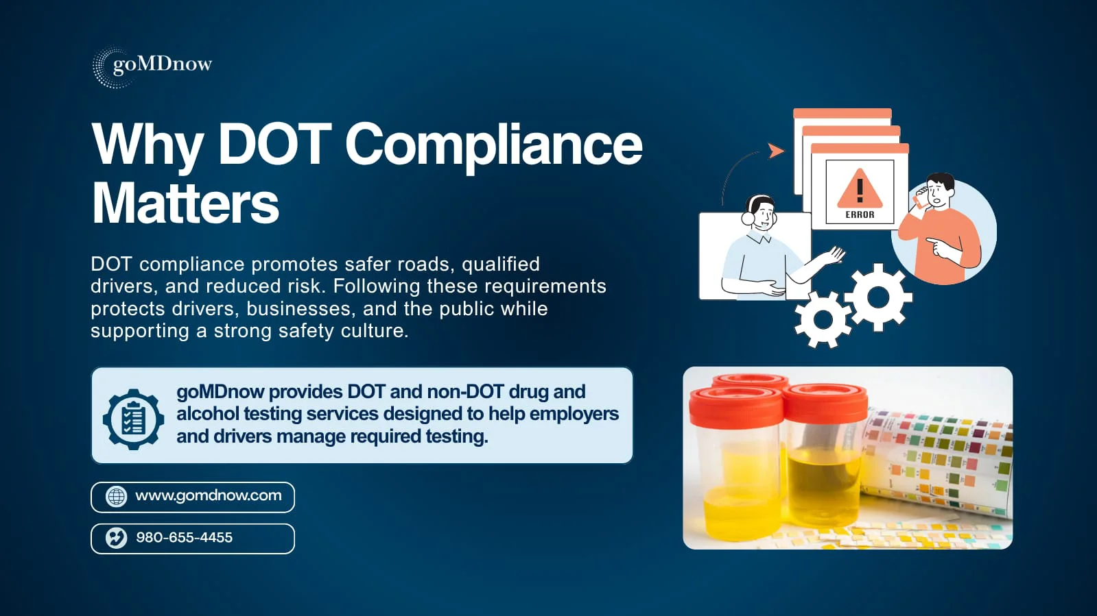 Why DOT compliance matters for commercial drivers and employers