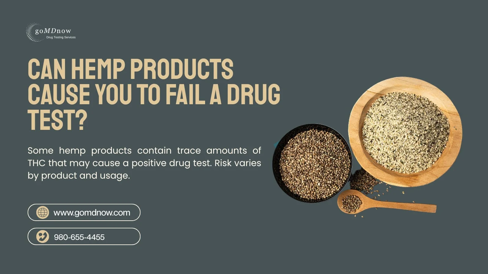 Can hemp products cause you to fail a drug test?