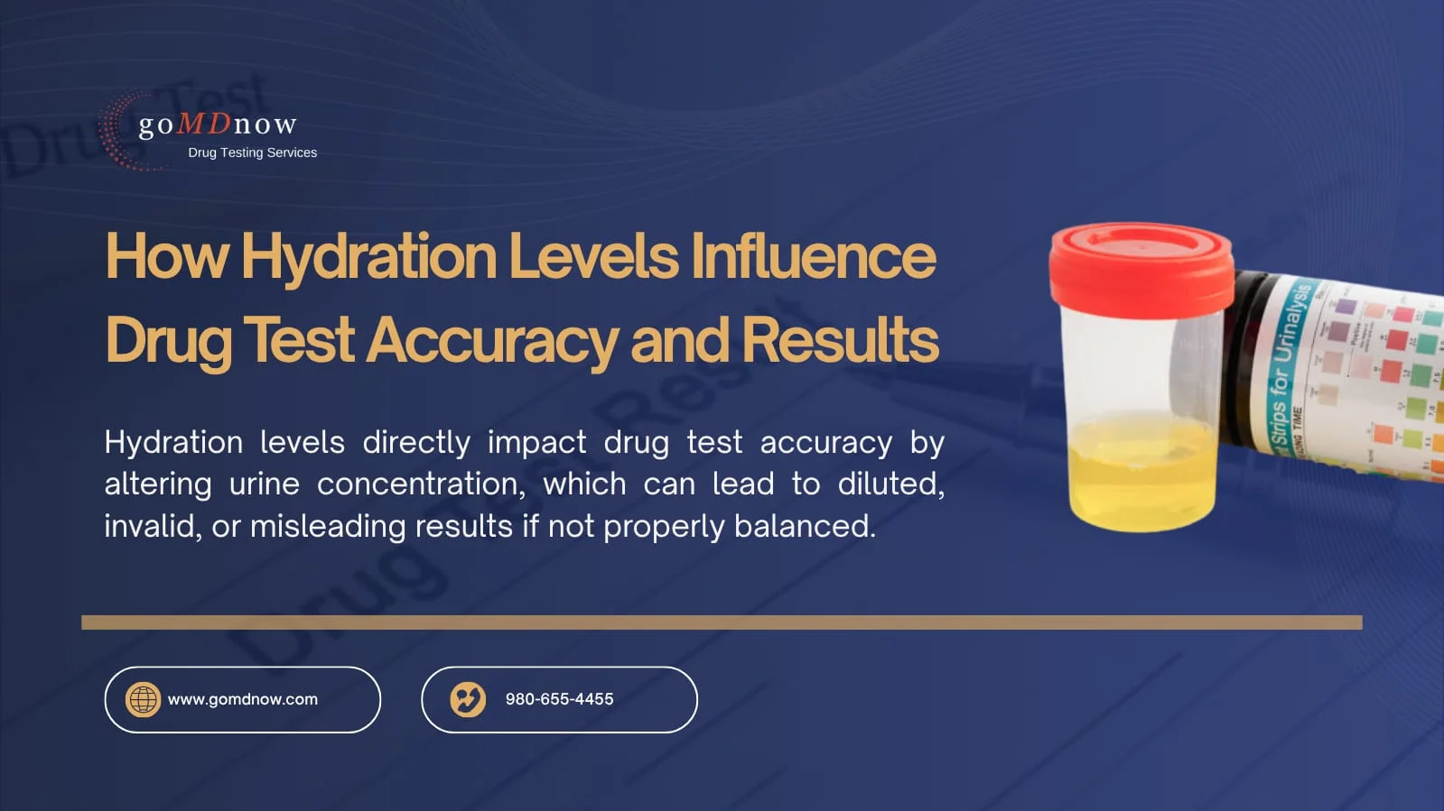 How Hydration Affects Urine Drug Test Results & Accuracy?