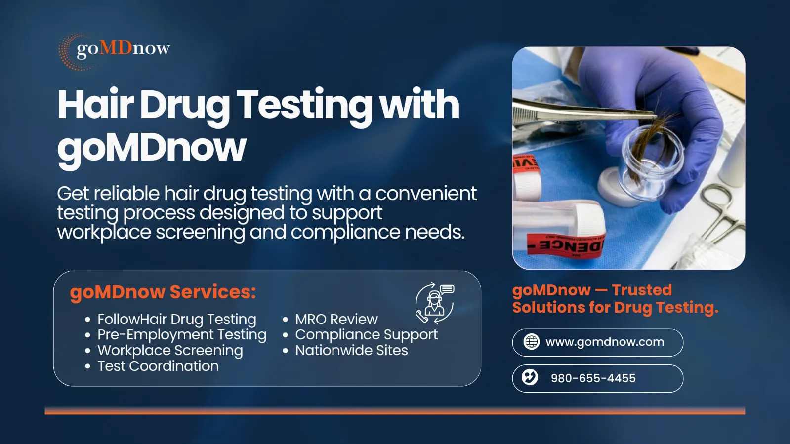 Hair Follicle Drug Testing Services – 90-Day Detection Window Hair Drug Test for Workplace and Pre-Employment Screening