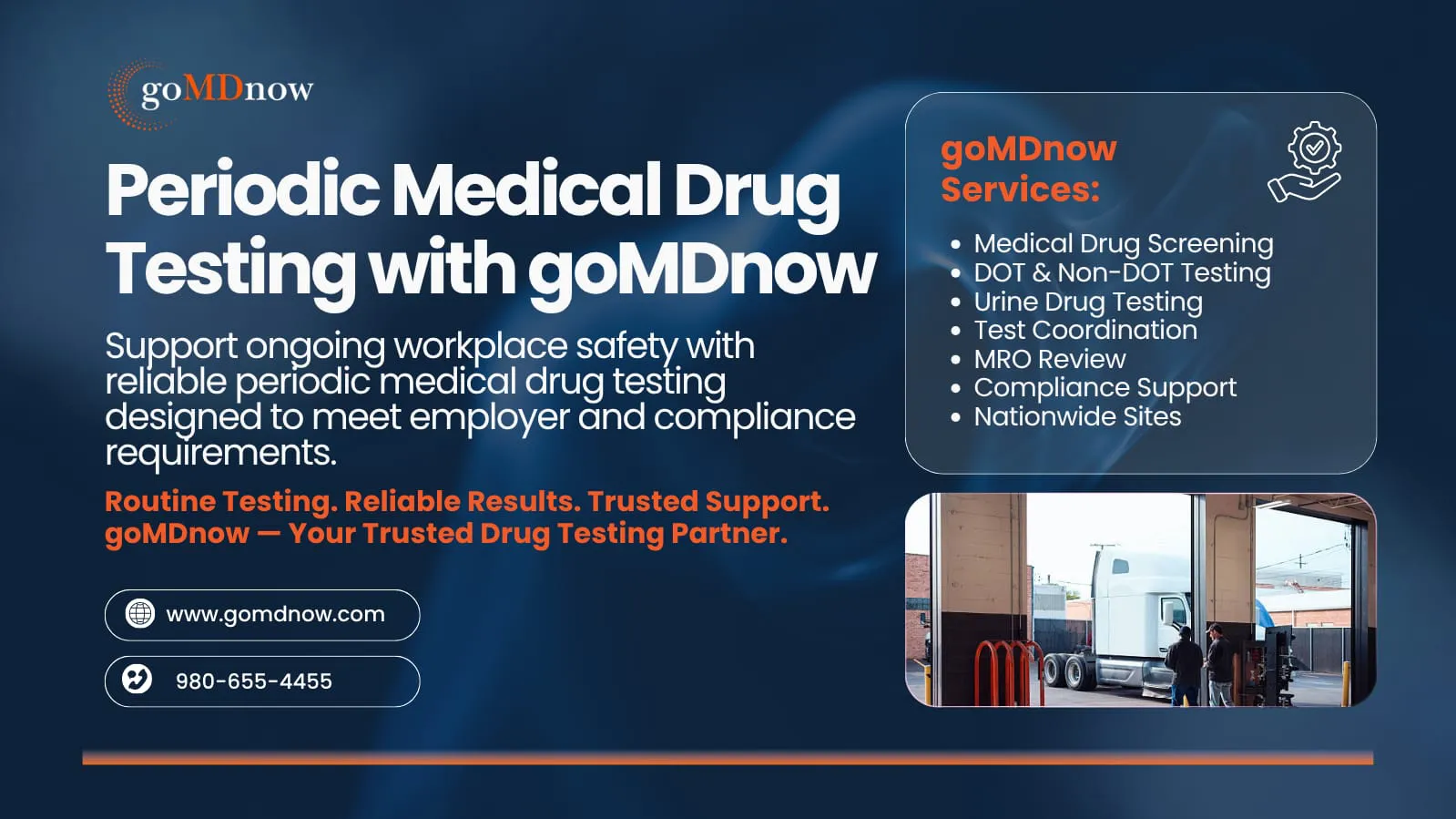 Periodic Medical Drug Testing Services – Routine Employment Drug Screening for Ongoing Workplace Safety Compliance