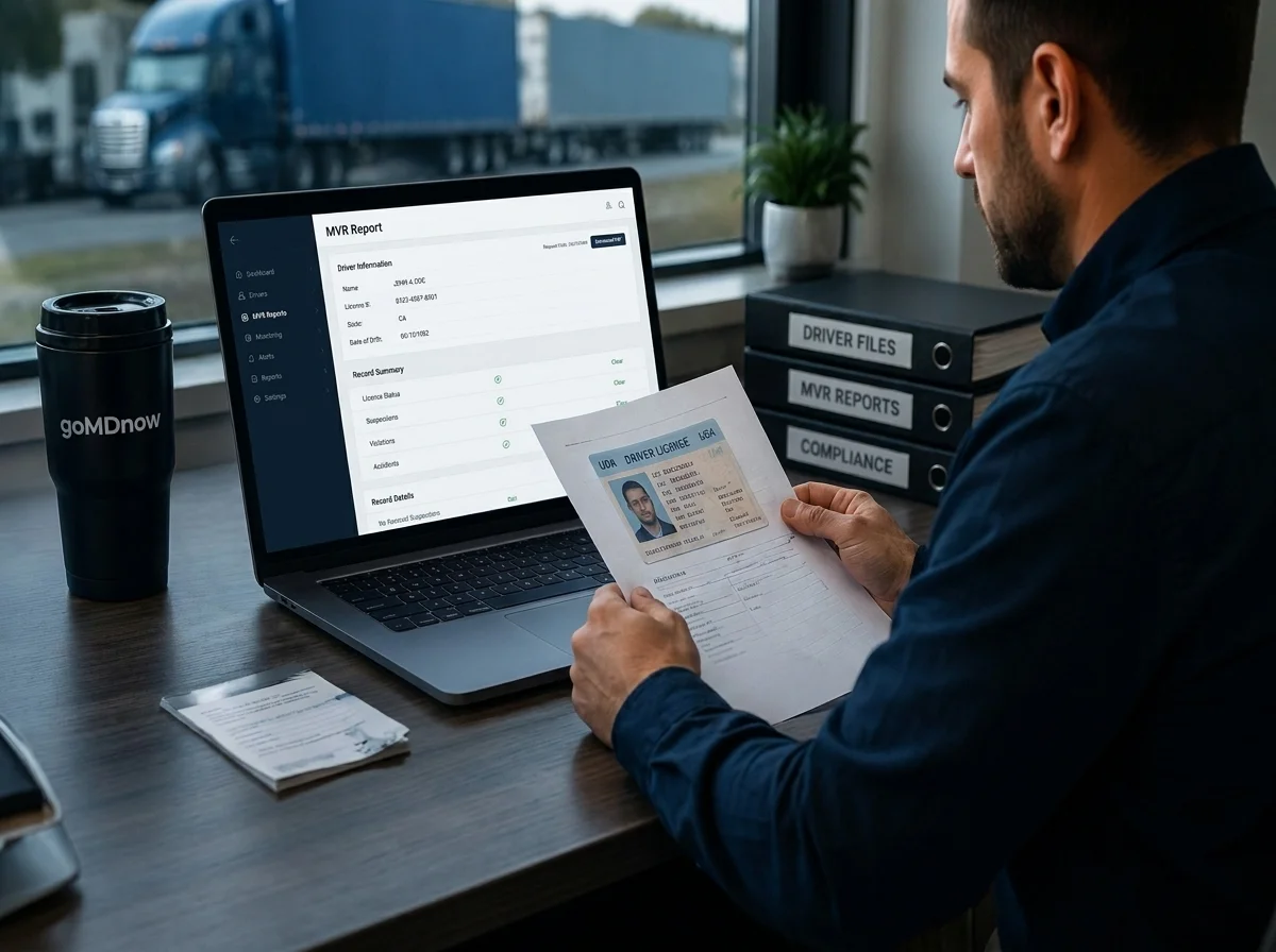 Motor vehicle records (MVR) services — coming soon